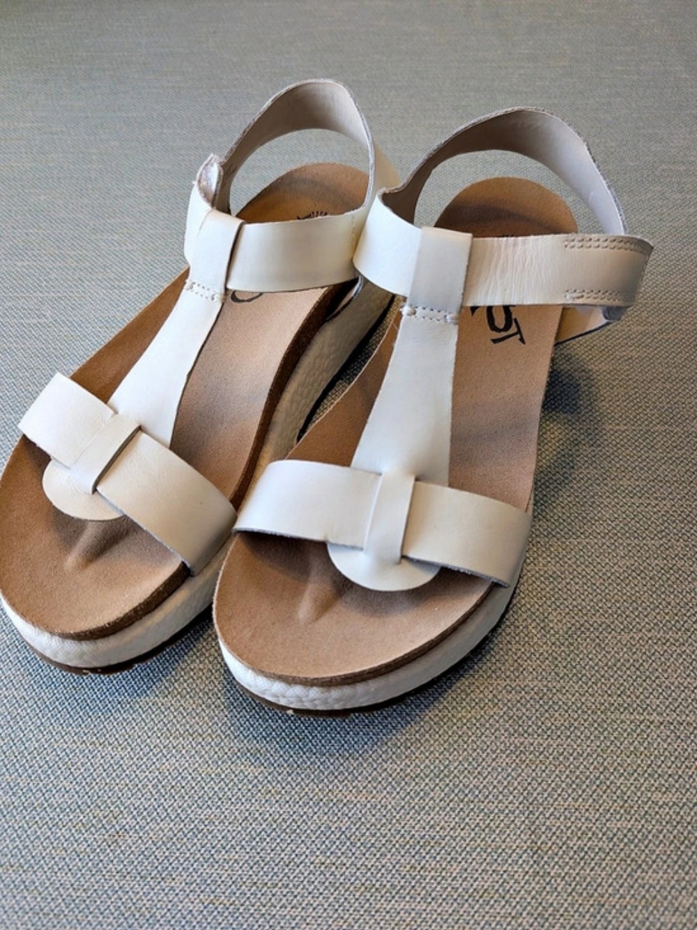 OTBT  White Platform Sandals